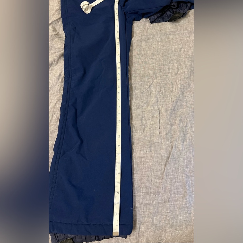 Vintage Obermeyer Navy Blue Snow Ski Bib Overalls Women’s Size 10 Soft Shell - Picture 16 of 16